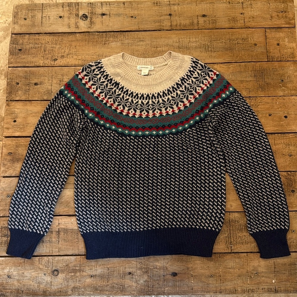 J Crew Boys Sweater Size S